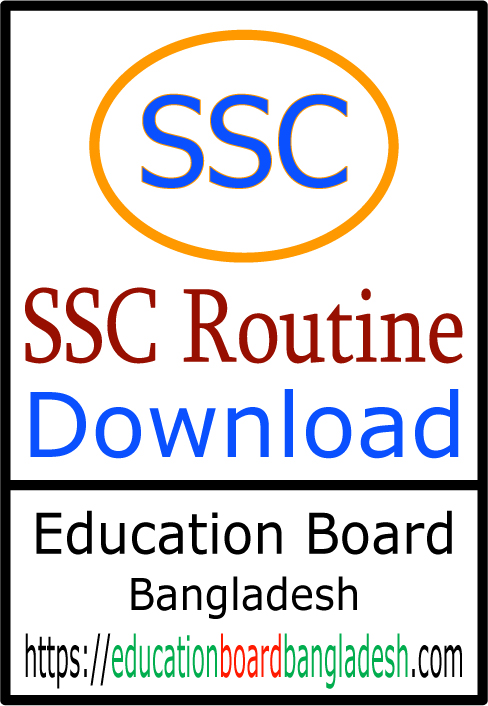 ssc routine 2019